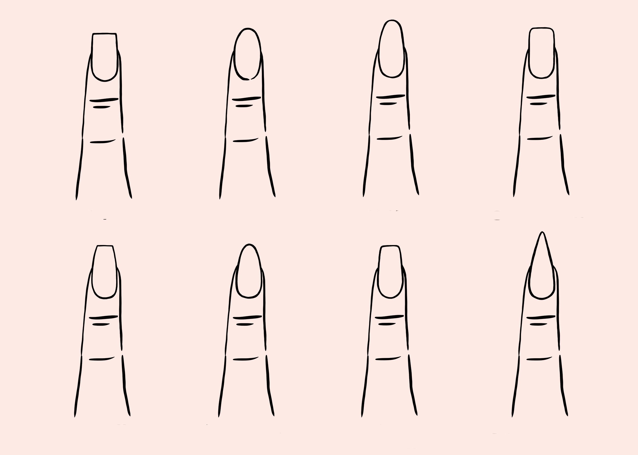 nail shapes