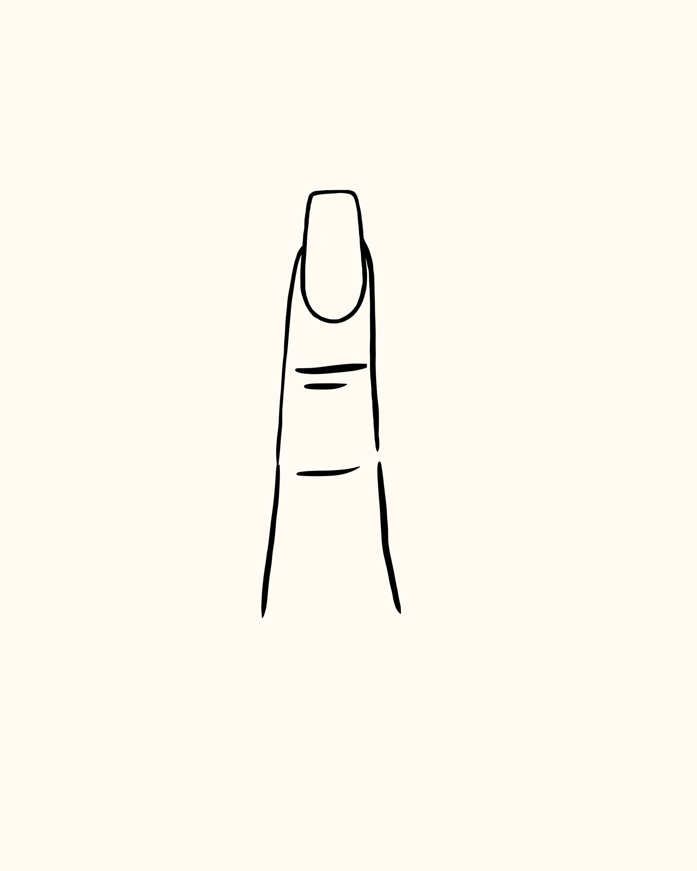 square tapered shaped nails