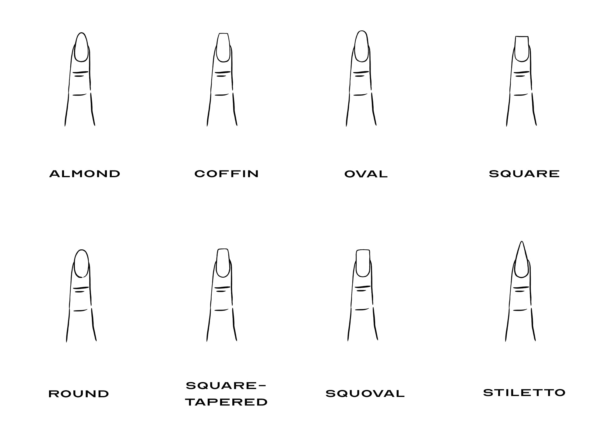 nail shapes
